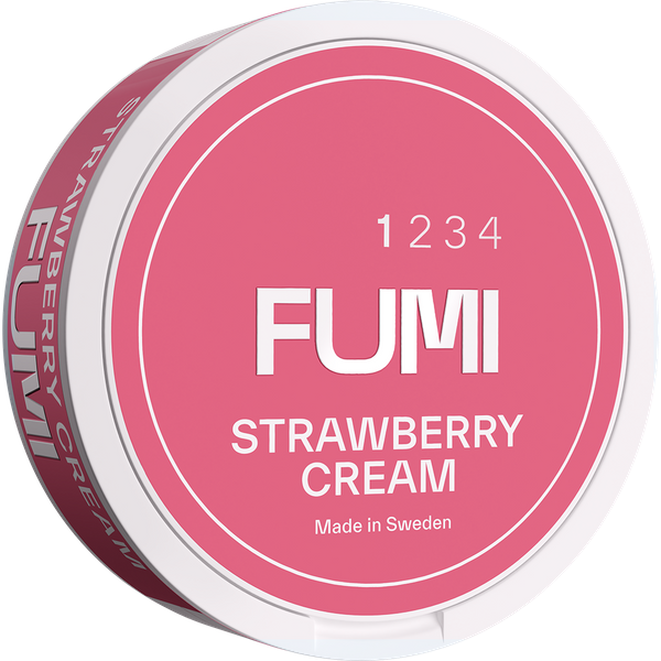 FUMI Strawberry Cream nicotine pouches